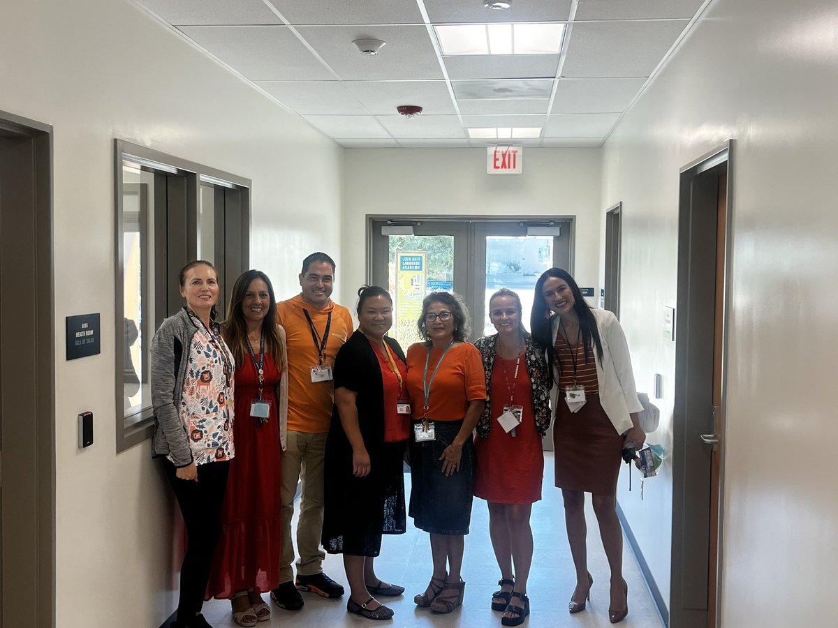 JohnMuirLA's tweet photo. ๐งกโจ It's Bullying Prevention Month! Today, we're united in ORANGE to show that together we can make a difference! ๐ค Letโs "peel" back the layers of hate and replace them with love and support! ๐โค๏ธ Remember, itโs cool to be kind! #UnityInOrange #StopBullying #KindnessCounts https://t.co/oQ6WuMpgAo
