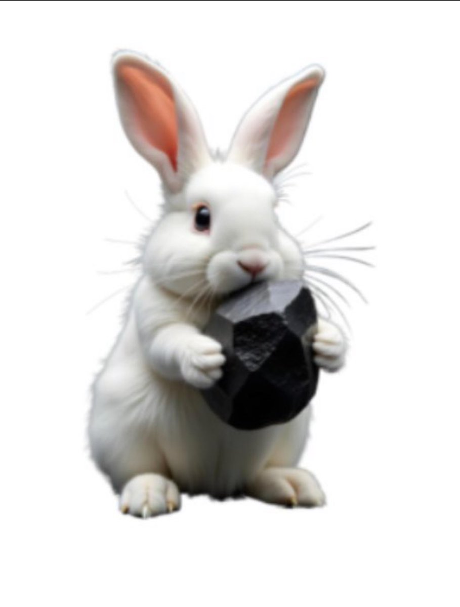 Maerox's tweet photo. INGERSOLL LOCKWOOD - 10/01/24
White rabbit is holding a STONE!!!
@_AlphaAnon and @Dunbizz47 had an AMAZING podcast on #AlphaVets today (quoted below) explaining #KimClement STONE prophecy linking to the Port Strike that started today!
GO LISTEN TO THE PODCAST!!!!!!!!!
“And he will take a simple stone that will destroy Goliath”
#IngersollLockwood