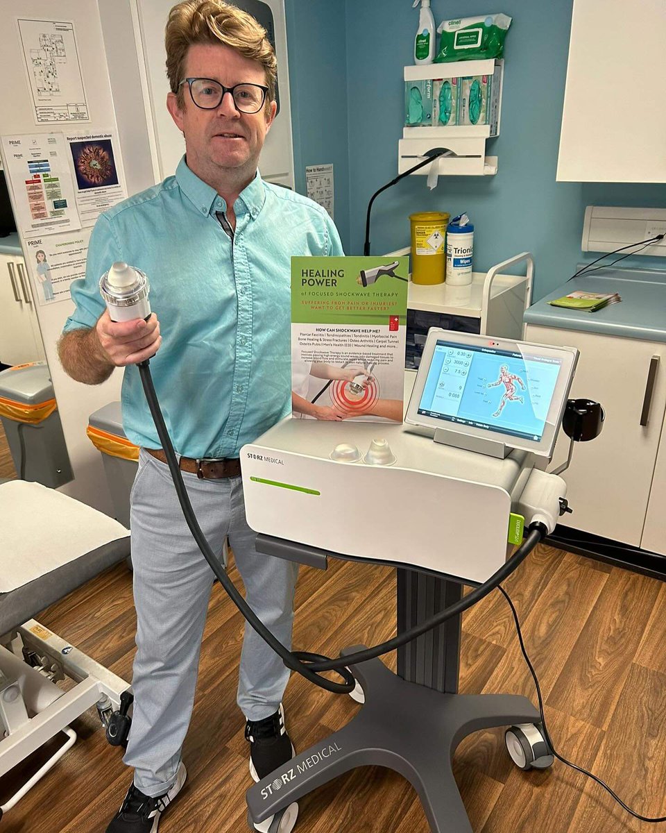 Massive thanks to Valantine for popping down a few weeks ago to our Central London Clinic with our latest Storz FS unit  It has had heavy usage since . londonmenshealth.physio