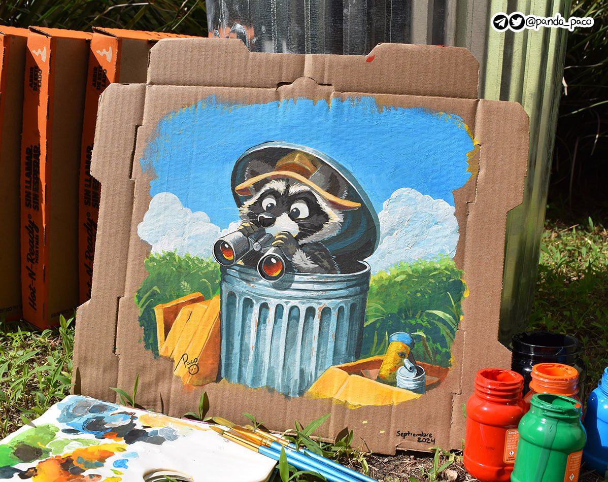 There is no quest so relentless as collecting things you don't even know you need until you see them, and you know you need more somehow even if you don't know what it is.

Let's appreciate our raccoon friends on this International Raccoon Appreciation Day!!