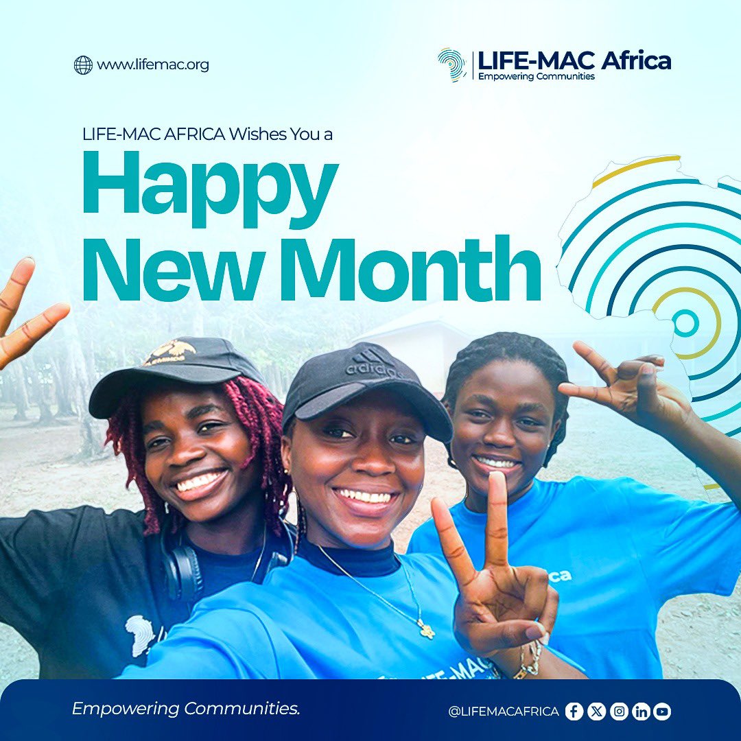 We are filled with hope for the opportunities this new month brings! 

Together, we will inspire change, empower communities, and make a lasting impact. 

Wishing you a successful and fulfilling #October! 

#LifeMacAfrica #Ubuntu #EmpoweringCommunities