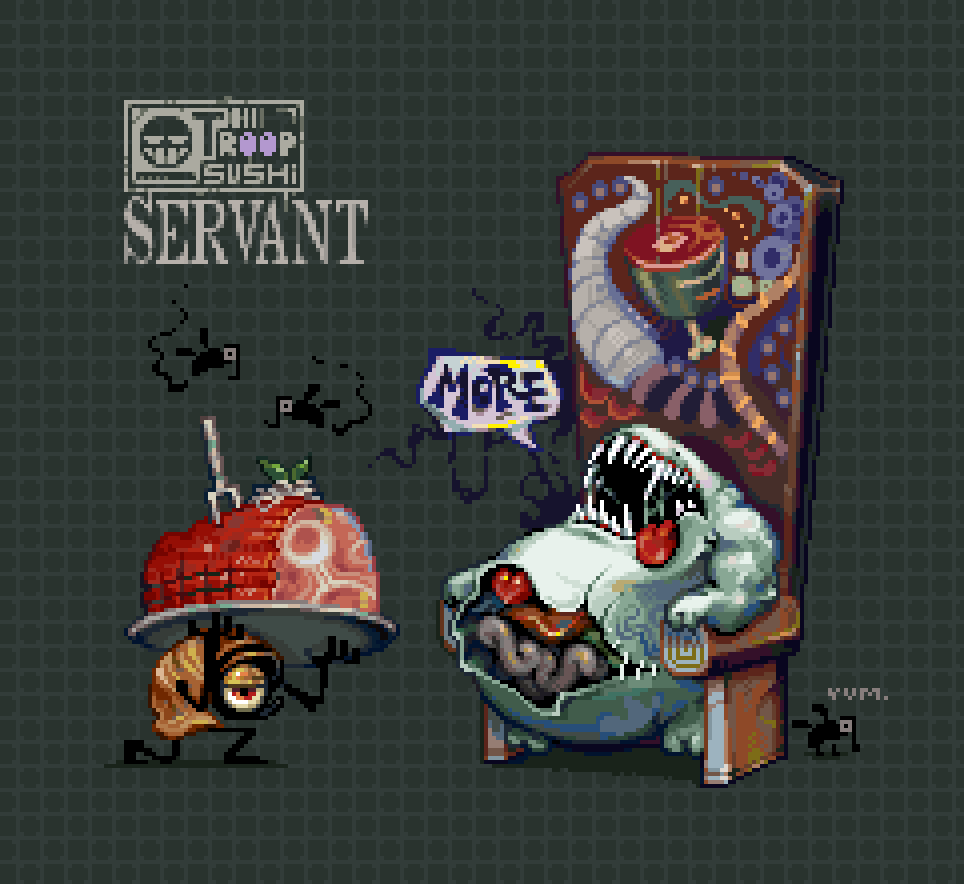[SERVANT]

#pixelart