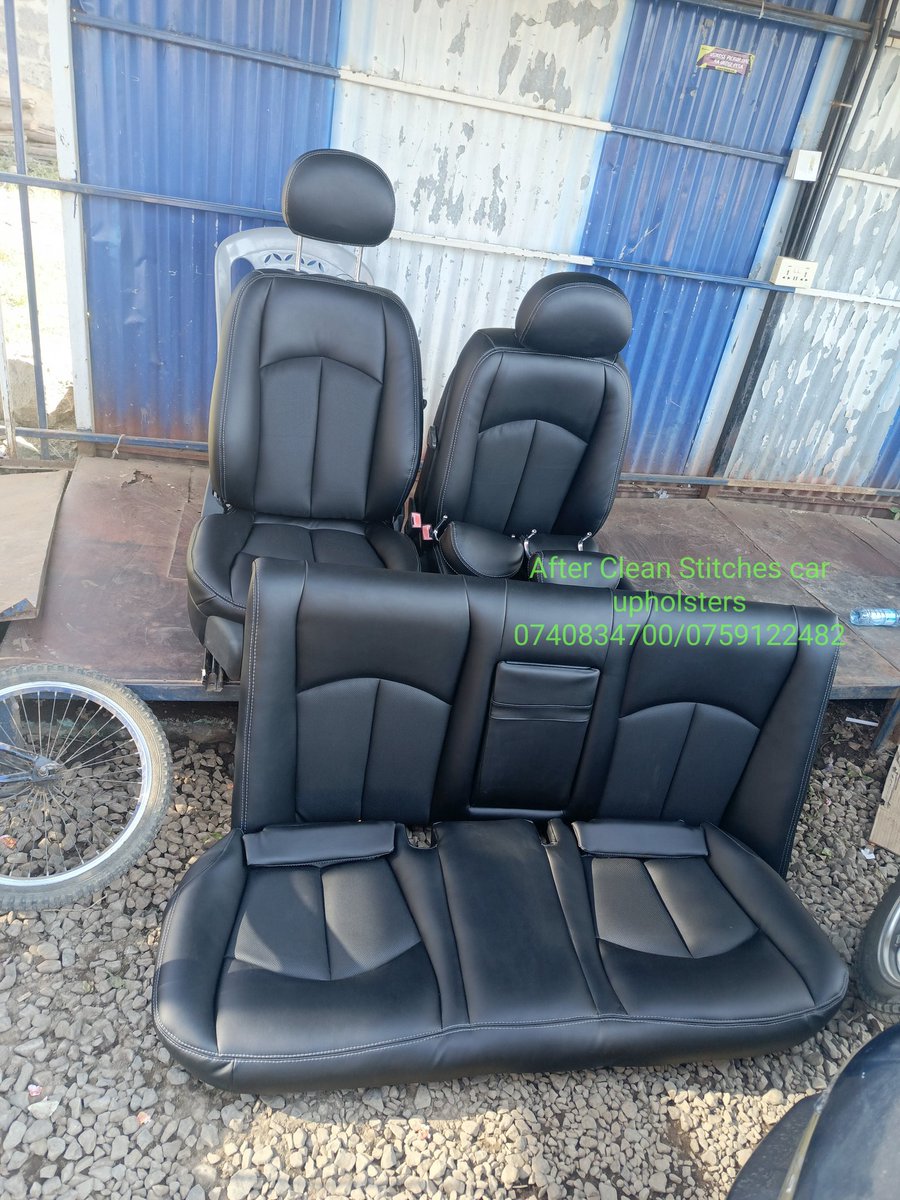 CleanUpholsters's tweet image. "Elegance redefined! We’ve just completed a stunning interior revamp for a Mercedes-Benz with premium black Grade 1 leather. Precision, luxury, and comfort—all in one. #CleanStitches #MercedesBenz #LuxuryCraftsmanship #CarUpholstery"