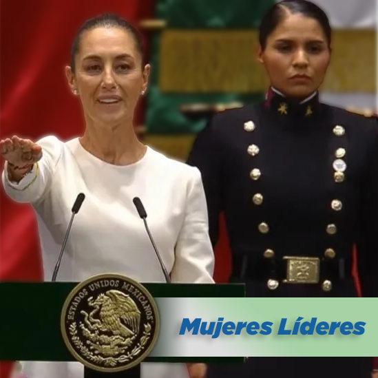 ReycastMedia's tweet photo. As we celebrate #HispanicHeritageMonth we recognize this moment: Claudia Sheinbaum's inauguration as Mexico’s first female president! A beacon of hope for women everywhere. Like our CEO who embodies #WomenLeadership, inspiring young girls to break barriers and pursue their dreams https://t.co/RrIgA7Os3l