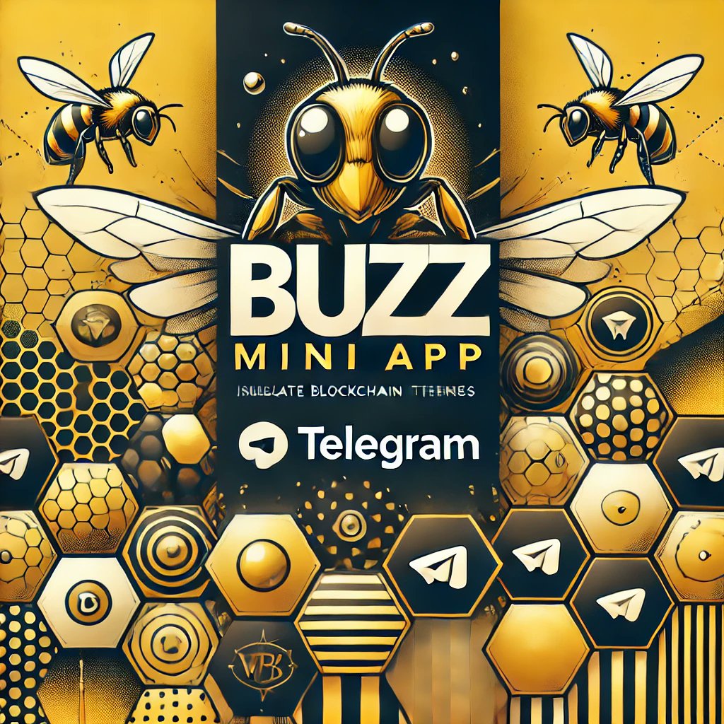 Justinberryian's tweet photo. Discover the power of the Buzz Mini App on Telegram! Seamlessly manage communities, boost engagement, and dive into Web3 all in one place. Perfect for creators and admins! 🐝🌐

Check it out: https://t.co/rlDyI0S9Gl
#BuzzApp #Web3 #TelegramApps #Blockchain #CommunityEngagement https://t.co/uEUmor32yR