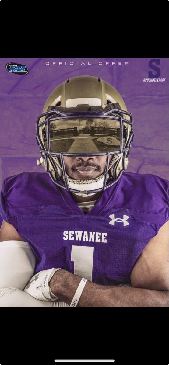 Blessed to receive my first official offer to play college football <a href="/SewaneeFootball/">Sewanee Football</a> I appreciate the opportunity <a href="/Coach_DGaither/">Drew Gaither</a> <a href="/RidgelandHSFtbl/">Ridgeland Panthers Football</a> <a href="/RecruitGeorgia/">Recruit Georgia</a> <a href="/NwGaFootball/">NwGa Football</a>