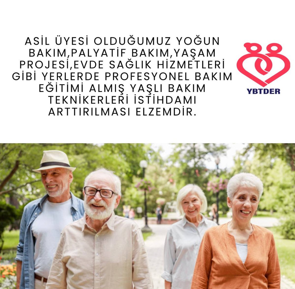Yaşlı bakım teknikerleri olarak, yaşlılara değerli bir destek sunarak onların hayatlarına dokunuyoruz. Bu meslek, insanlığa hizmet etmenin güzelliğini yansıtıyor. Bu  konuda yaşlı bakım teknikeri istihdamı talebin

#MemişoğluYaşlıBakıma15Bin
<a href="/drmemisoglu/">Prof. Dr. Kemal Memişoğlu</a>
<a href="/suayipbirinci/">Doç. Dr. Şuayıp Birinci</a>
