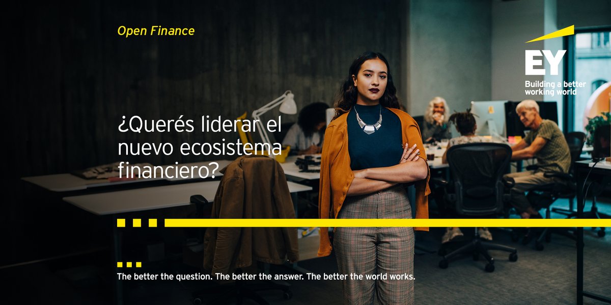 Nuestro equipo puede ayudar a tu empresa a innovar y ofrecer valor superior a largo plazo con el poder de los datos.

Si querés transformar tu estrategia financiera y liderar el cambio en tu industria, contactanos: go.ey.com/3XQiSEI

#BetterWorkingWorld #OpenFinance