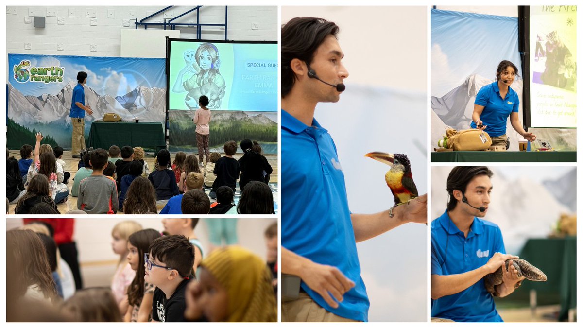 Science is fun for students when connecting with experts. At Swanavon School, students were excited to experience the <a href="/EarthRangers/">Earth Rangers/Éco Héros 🐸🌎</a> School Assembly, where they met live animals, played games &amp; learned about environmental issues &amp; real conservation efforts across Canada. #GPPSD