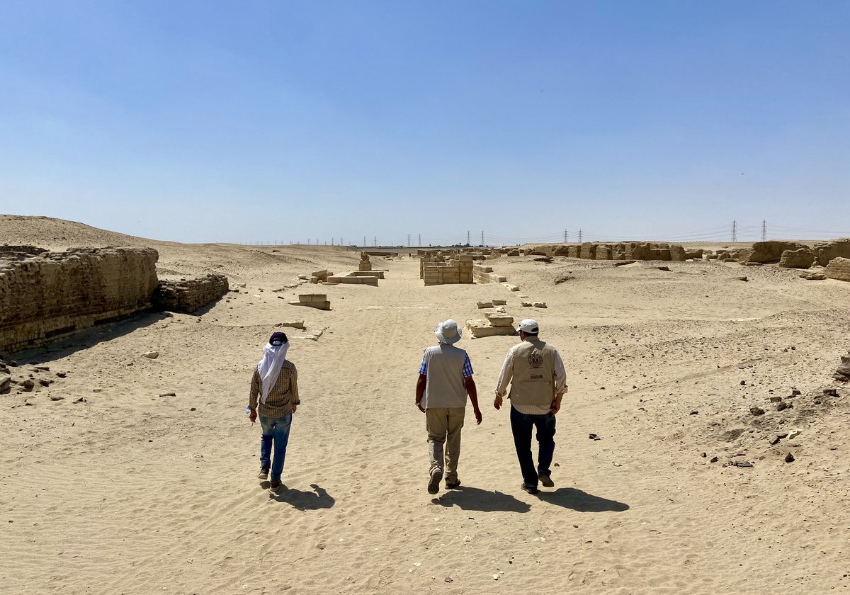 chrisnaunton's tweet photo. Tebtunis / Umm el-Baragat. This was yet another settlement founded under Amenemhat III with a cult of a local form of Sobek - called Soknebtunis in Ptolemaic and Roman times - at its centre. Full post: https://t.co/K0sAlVfngo https://t.co/S6aR2CIr8j