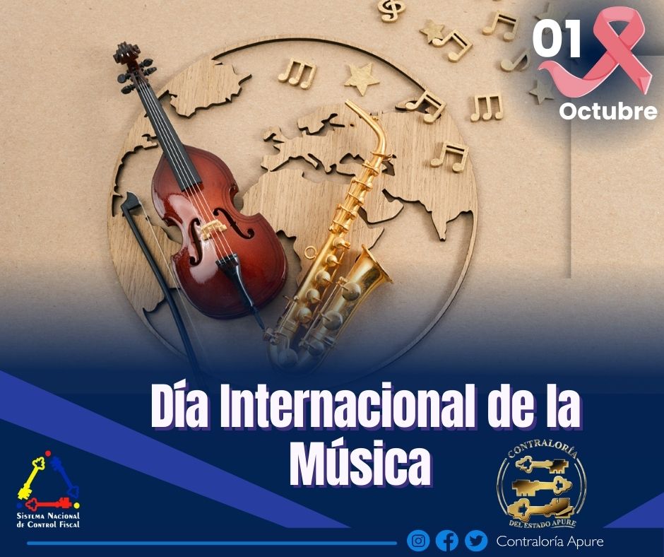 CEApure's tweet photo. #TalDiaComoHoy| Alrededor del mundo celebramos el Día Internacional de la Música. Esta celebración se ha establecido para reconocer la importancia de la música en nuestra sociedad.#CGR #cea #Gobernacion https://t.co/HODmmTzVaU
