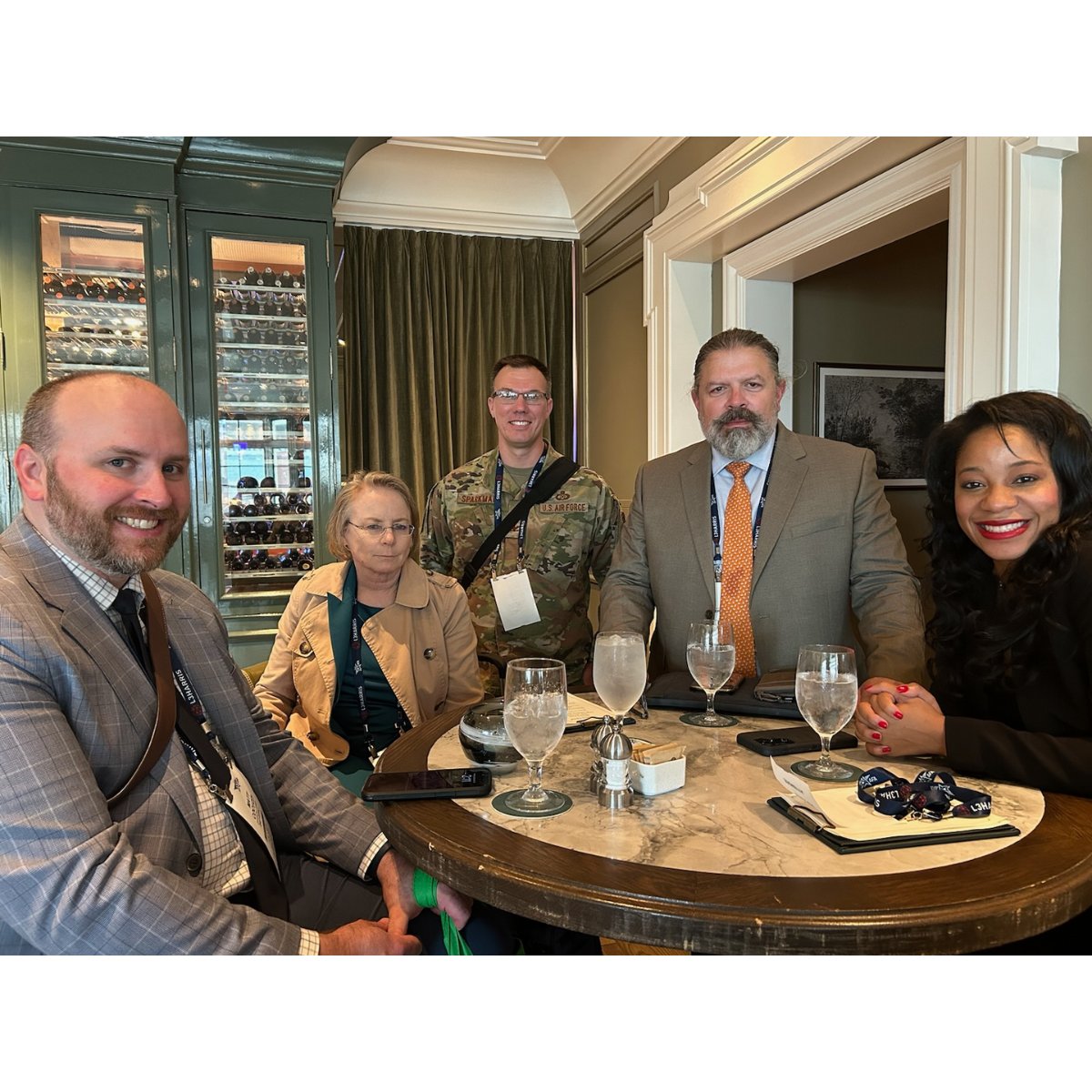 Air Force Chief Data and AI Office (@daf_cdao) on Twitter photo The DAF CDAO team – Ms. Chandra Donelson, Col. Bryan Sparkman, Dr. Lynne Graves, Mr. David Sanchez, and Mr. Matt Cocuzzi – came together to gameplan ahead of their discussions with industry partners at the Air & Space Forces Association’s 2024 Air, Space, & Cyber Conference. The DAF CDAO team – Ms. Chandra Donelson, Col. Bryan Sparkman, Dr. Lynne Graves, Mr. David Sanchez, and Mr. Matt Cocuzzi – came together to gameplan ahead of their discussions with industry partners at the Air & Space Forces Association’s 2024 Air, Space, & Cyber Conference.