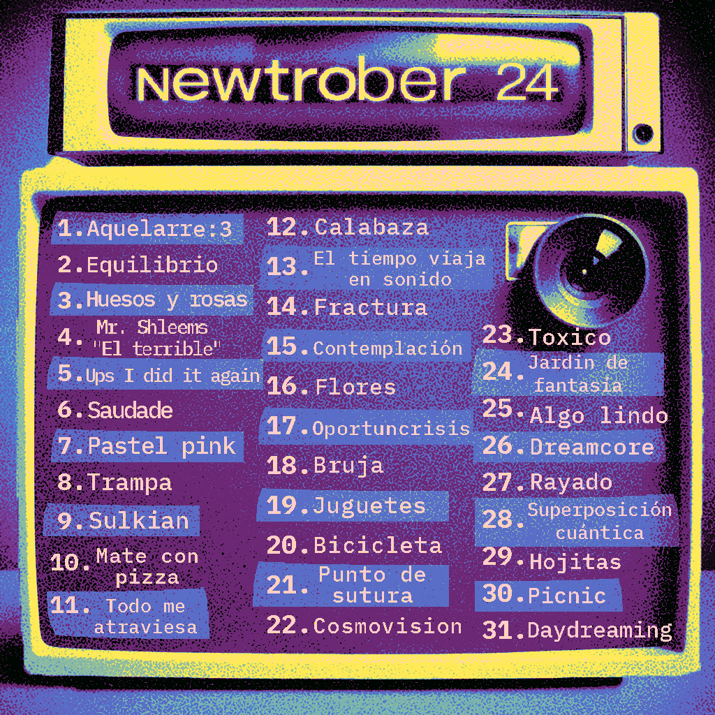 Newtrober is real! 🖌️✨
We decided to put together a prompt list for October, what do you think? 👀
This will be a collective drop from our community, we will be minting one artwork by a different artist every day. The first pieces will be released in the coming days on