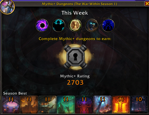Xarsee_'s tweet photo. Jest 2703💪Jutro reset i idziemy po więcej

#worldofwarcraft #WarWithin https://t.co/Bk3URfDRuF