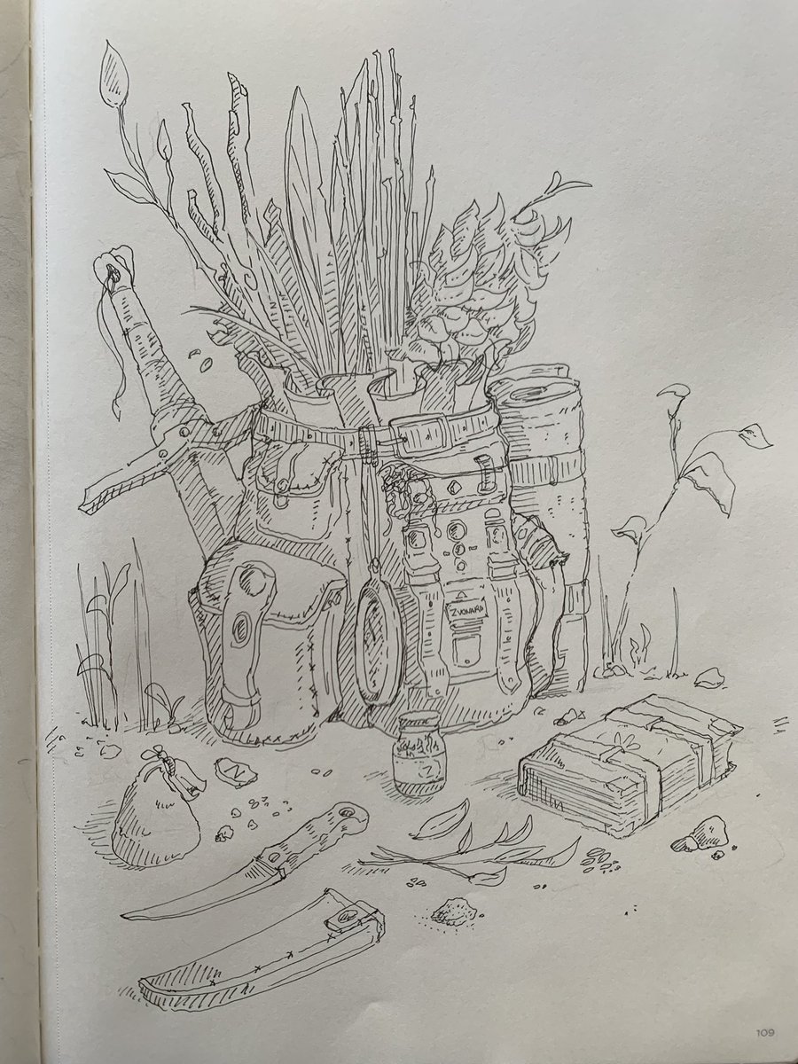 backpack #Inktober #inktober2024
