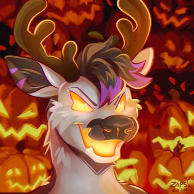 It's 10/1. That means it's spooky time!!! 

Wonderful new art by @ZAPSmeow