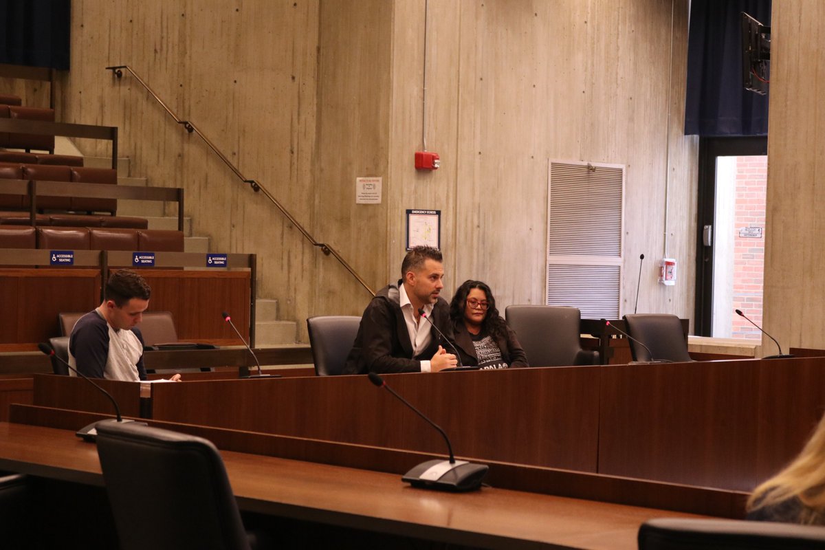 NASRCC_UBC's tweet photo. Noel Xavier (NASRCC) testified at Boston City Hall yesterday on the dire issues of wage theft and tax fraud. 

@ben4district6 is set to introduce a new Wage Theft Ordinance this week, aiming to bolster protections for workers against wage theft. 

@enriquepepen @StopTaxFraud https://t.co/CRIwTi1oYh