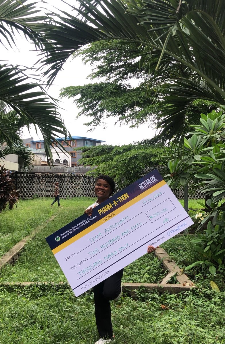 Abygirl_'s tweet photo. This is literally the 3rd hackathon and the 4th health competition I have won in less than 6 months. It has really been a winning spree. 

First it was @COMPSSA_UNILAG pitchaton, then @PANS_Unilag Pharmathon then @emzornigeria content challenge &amp; now @psnypg_lagos  

God is good https://t.co/78J2ajqKpK