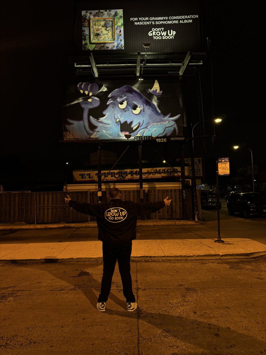 Nascent_'s tweet image. Right above my uncle’s restaurant &amp;amp; down the street from my Grandma house. Had to bring it back home. For Your Consideration. (No, the rollout isn’t over lol) 
#dontgrowuptoosoon