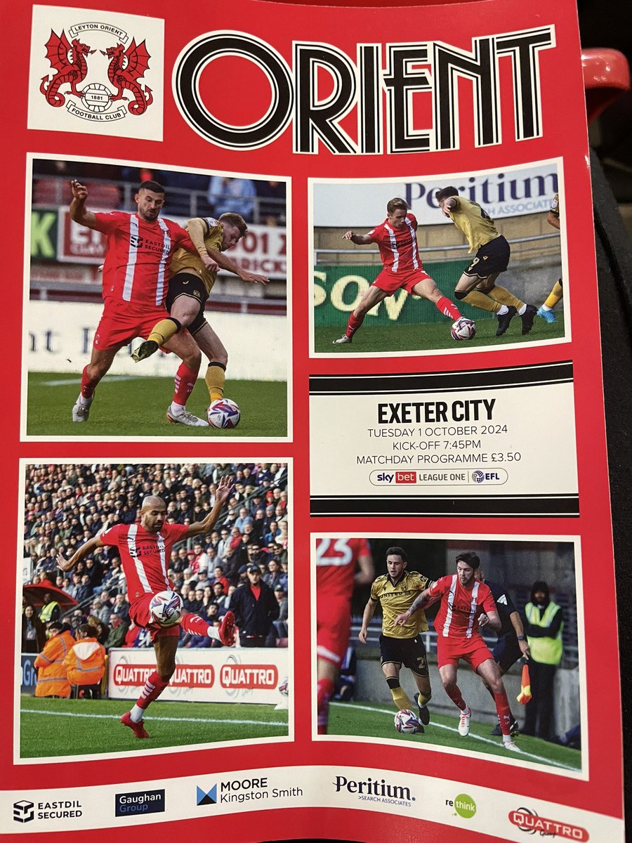 FishsTweets's tweet photo. 3 years ago I started listening to a new pod about David Earls new football club. Now here I am, on a wet Tuesday night, watching Exeter City at Leyton Orient listening to @AlfieIndra on Spotify in the Uber. @YDKWYDPodcast https://t.co/2mo2MJXR8L