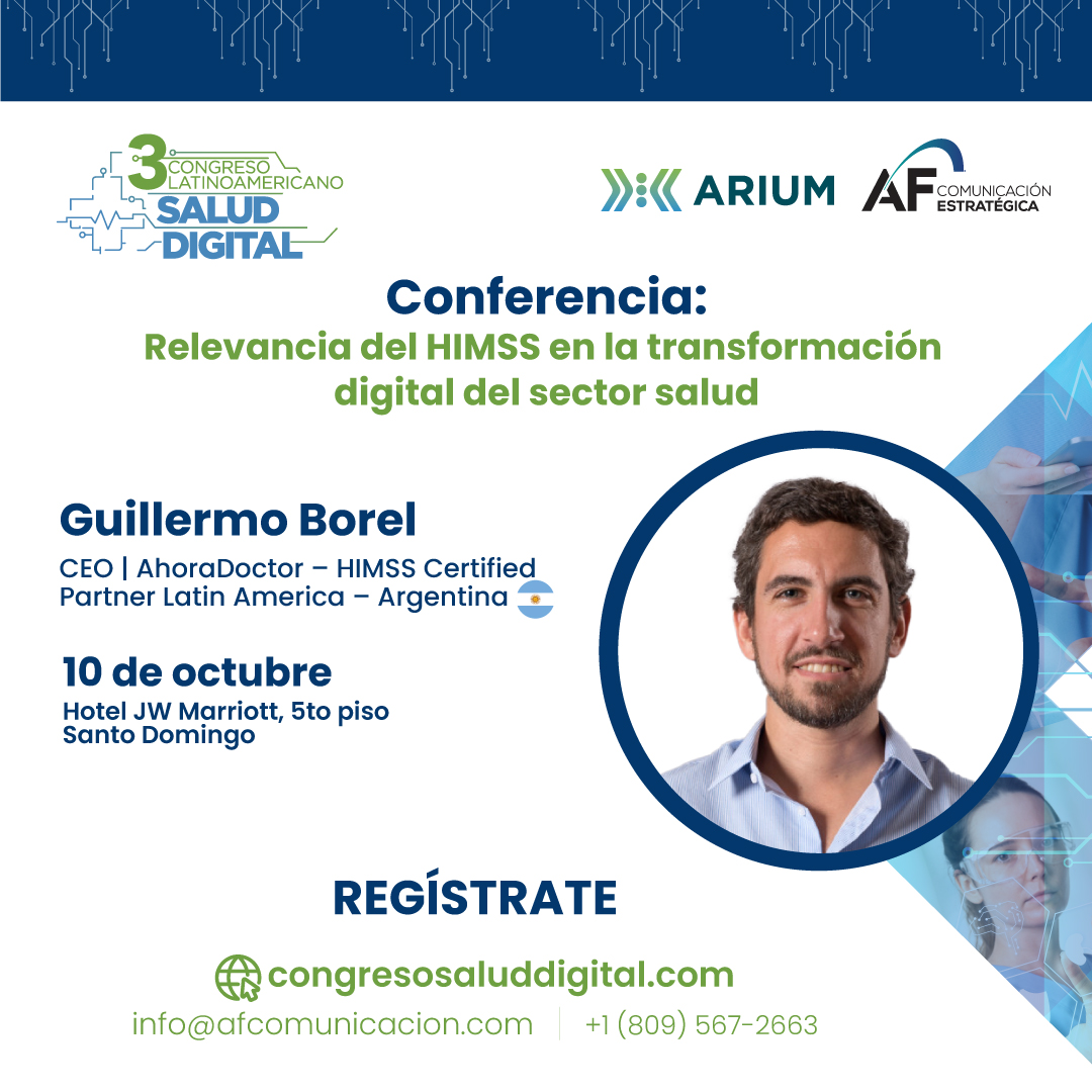 De la mano de Guillermo Borel descubriremos cómo mejorar la calidad, seguridad, costo y efectividad a través del uso de tecnologías de la información y sistemas de gestión  que permitan mejorar la atención médica.