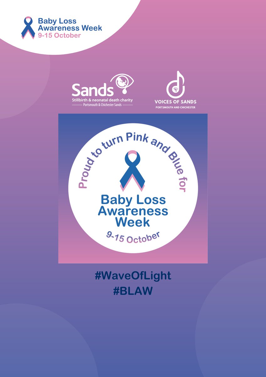We're so proud that for the 7th year running we are again supporting <a href="/BLA_Campaign/">Baby Loss Awareness Week</a> #BLAW #babyloss #babylossawarenessweek