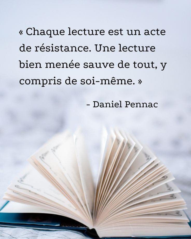 robear54's tweet photo. La citation du jour.

- Daniel Pennac (1944-), écrivain français. https://t.co/OjYerLfaUC