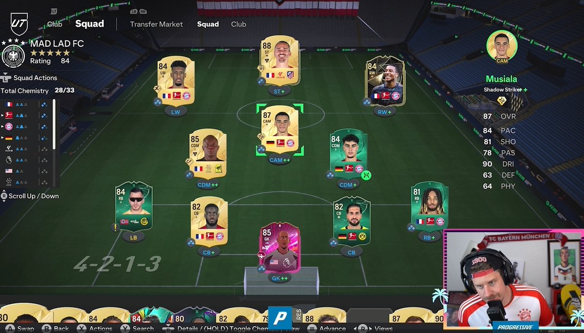 4213 using a CAM with Shadow Striker ++ has changed the game for me.

What formation/tactic combo is working for you guys?