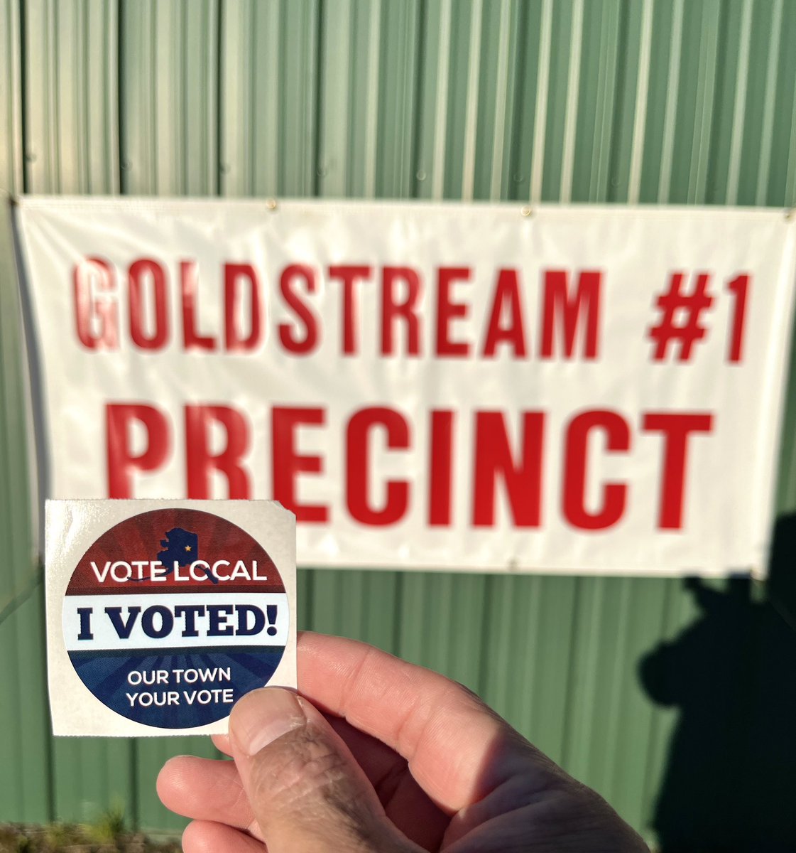chapin1971's tweet photo. I voted! Civic duty for the day is done. #ivoted #vote #boroughelections #votetoday #yourvotematters #yourvotecounts #voteyourfuture #voteyourvoice #everyvotecounts #everyvotematters @alaskascott @DennyWellsAK https://t.co/IVAAM1kpTD