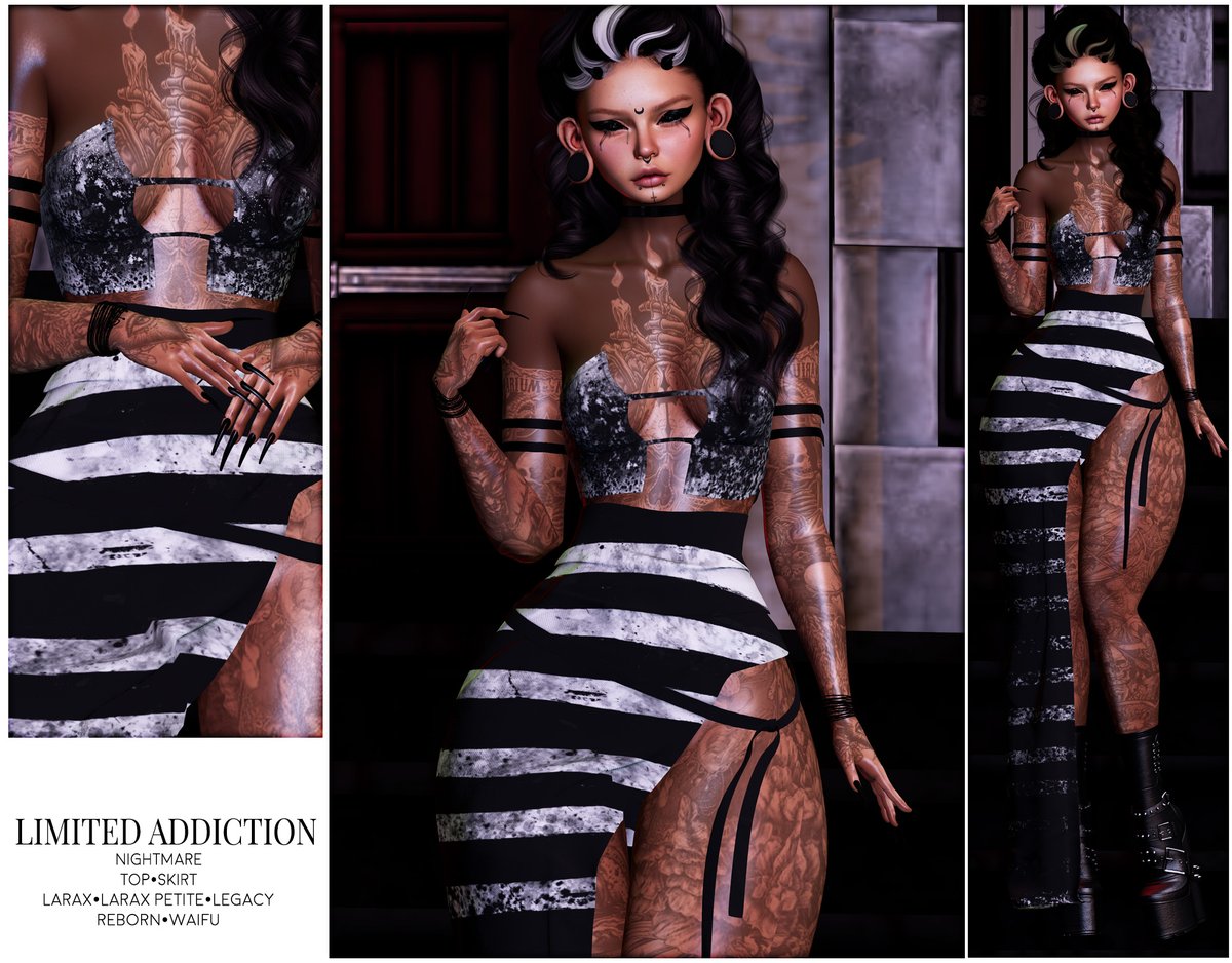 New release on promo for 24 hours on market ♥
Nightmare - 
marketplace.secondlife.com/p/Limited-Addi…
#Secondlife #gaming #spookyseason