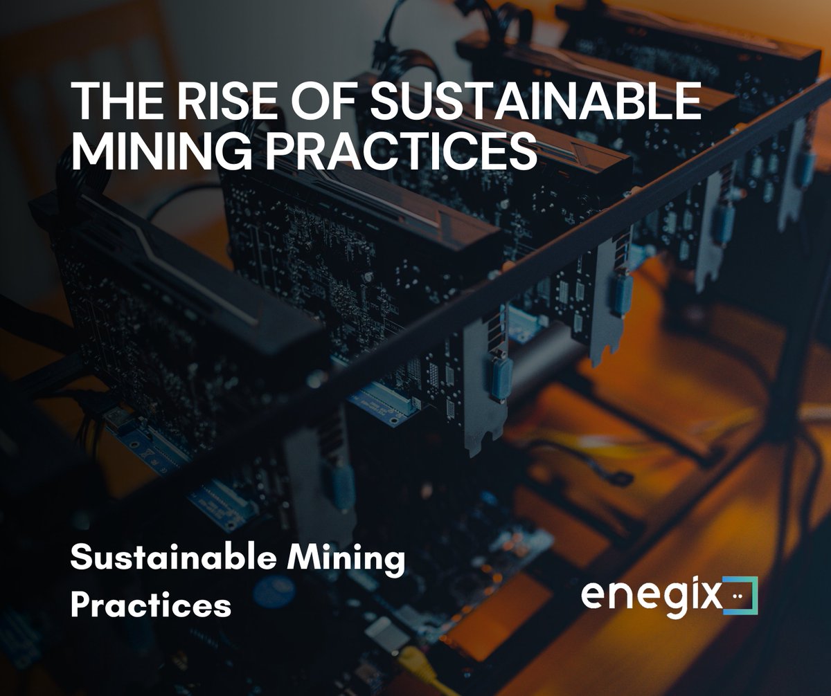 ngx_pro's tweet image. 🌱 Crypto mining is going green! 🌍 From solar to wind power, sustainable practices are taking over the mining world. Reduce your carbon footprint and stay profitable! 🌿🔋  #SustainableMining #GreenMining #EnergyEfficiency