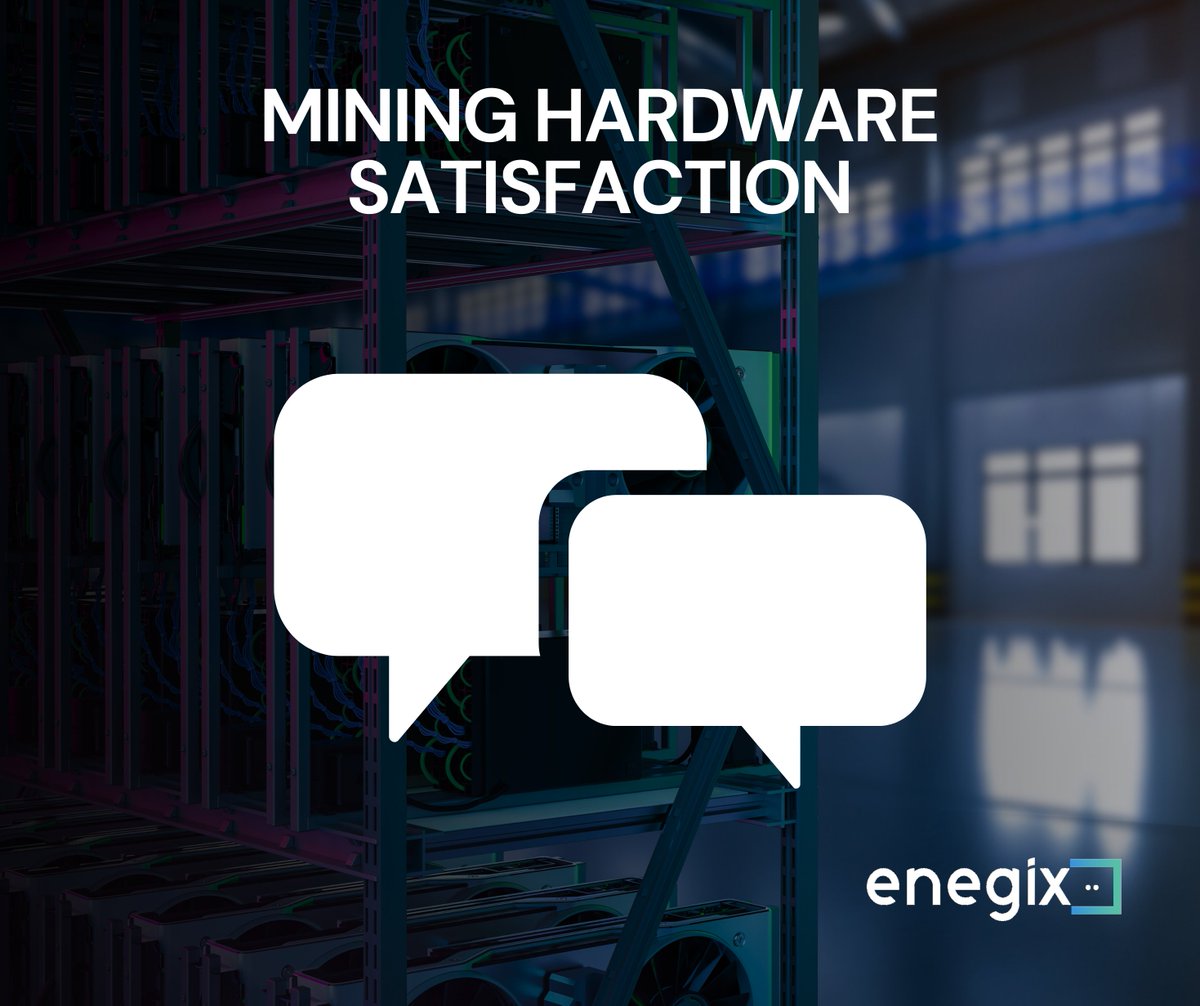 ngx_pro's tweet image. 🛠️ POLL: How satisfied are you with your mining hardware? 🔥 Is it efficient, durable, and meeting your performance needs? Share your thoughts or vote in the poll! Let’s discuss! ⚡💬  #MiningHardware #CryptoPoll #Hashrate