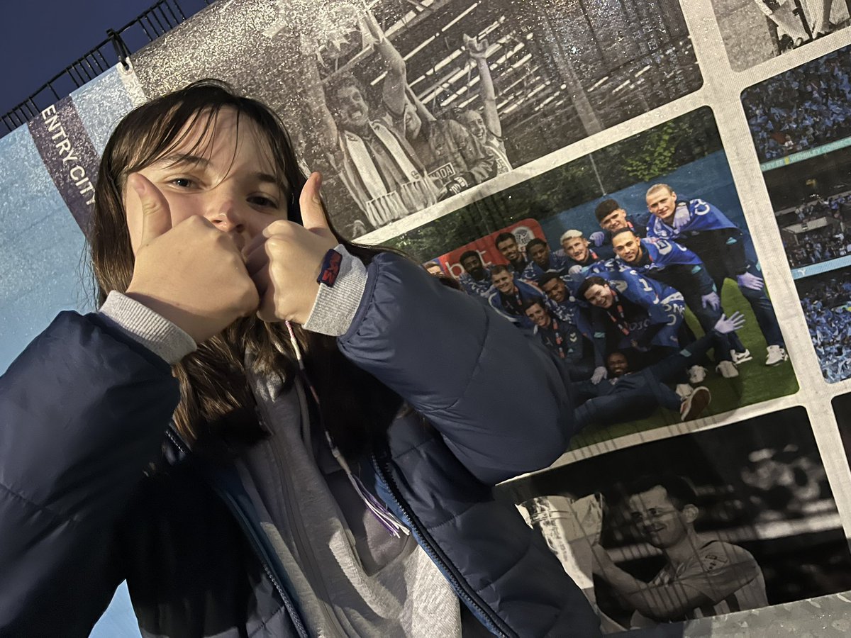 Whereever she goes <a href="/JodsJones/">Jodi Jones</a> is always there!! <a href="/Coventry_City/">Coventry City</a> <a href="/Official_NCFC/">Notts County FC</a> - this is what this man means to her!! For 8 1/2 years never once has she stopped supporting you! 3 major injuries was never going to be anyone else! You will be back stronger!!