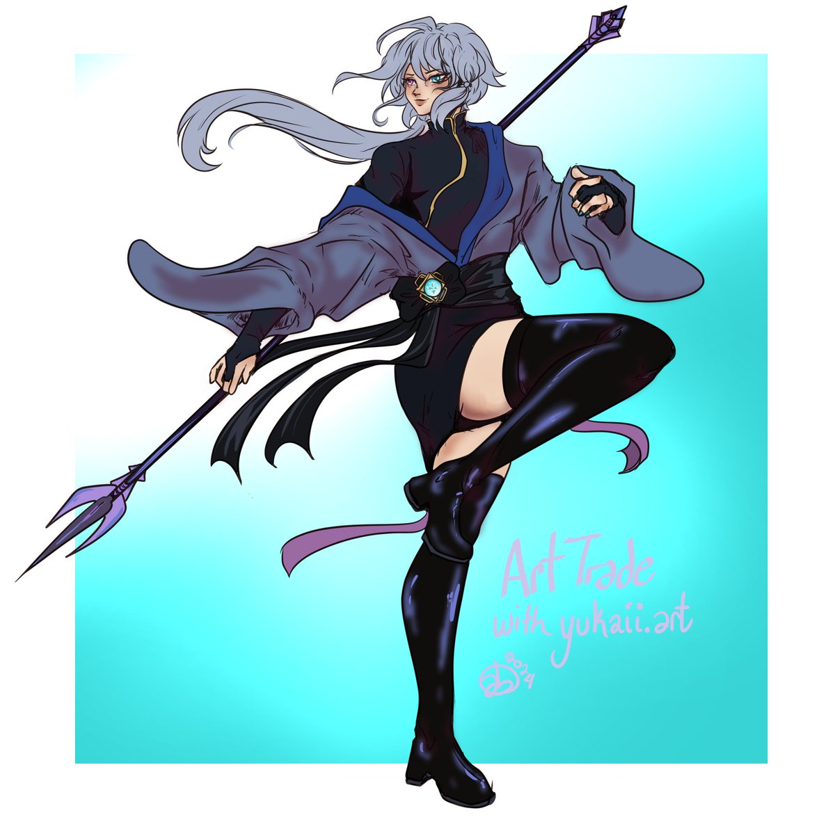 logicalpine199's tweet image. Art Trade with
@yukaiamaya

Thank you for your beautiful work, i hope you enjoy my end❤️❤️❤️#Artcommunity #Artshare #arttwt