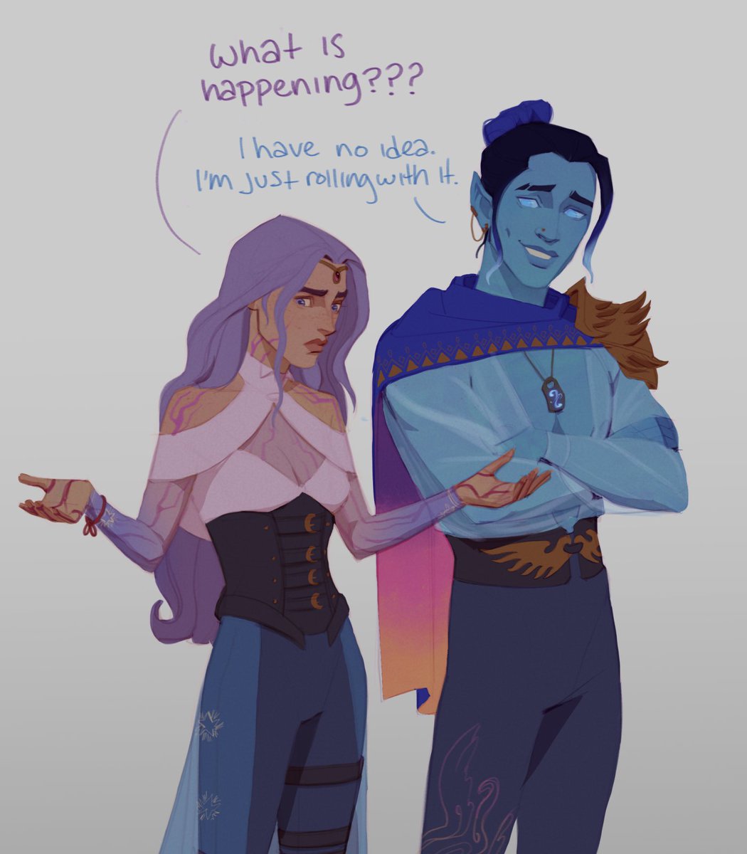 i love them both so much lmao #criticalrolefanart