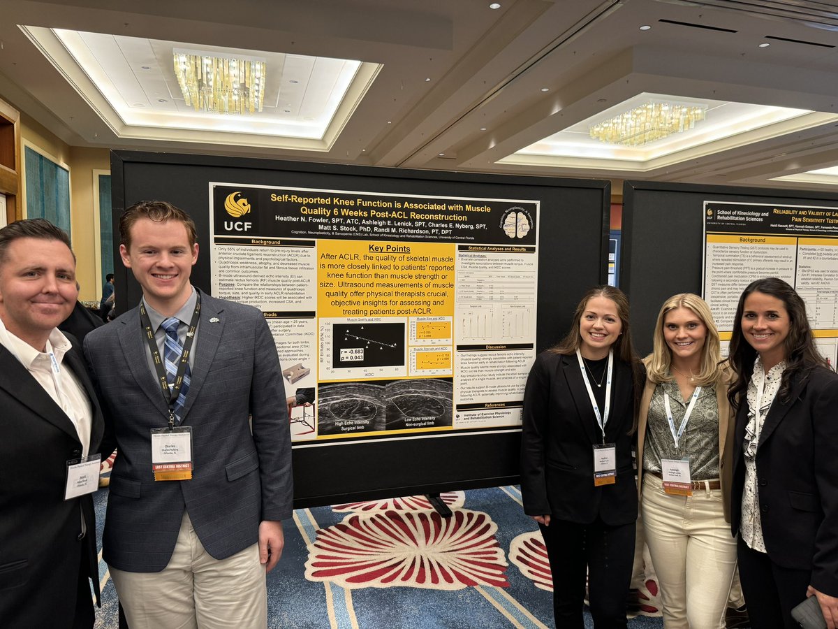 Matt Stock, PhD (@mattstockphd) on Twitter photo I’m late on X posts but I was super proud of my <a href="/UCF_DPT/">UCF Physical Therapy</a> <a href="/UCF_CNSlab/">UCF CNS Lab</a> mentees at their first ever poster presentations <a href="/FPTASSOC/">FPTA</a>. It’s fun to see research lights go on for PT students. They did a great job! I’m late on X posts but I was super proud of my <a href="/UCF_DPT/">UCF Physical Therapy</a> <a href="/UCF_CNSlab/">UCF CNS Lab</a> mentees at their first ever poster presentations <a href="/FPTASSOC/">FPTA</a>. It’s fun to see research lights go on for PT students. They did a great job!