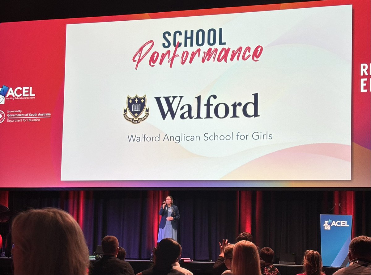 an exceptional opening performance from a member of the #WalfordAnglicanSchoolforGirls community as we begin day 3️⃣ of <a href="/acelaustralia/">ACEL</a> National Conference #ACELNC2024.