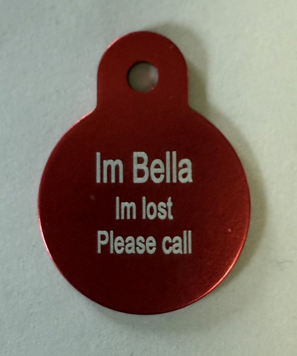 chthro's tweet image. Highly recommend Quicktag.com if you are looking for a tag for your pet. I’m definitely using them again

I ordered this one for our new pup Luna….
L U N A

Quicktag
Speed ✅
Quality ✅
Price ✅

Hopefully, I’ll get her name right this time around

#QuickTag #Failed