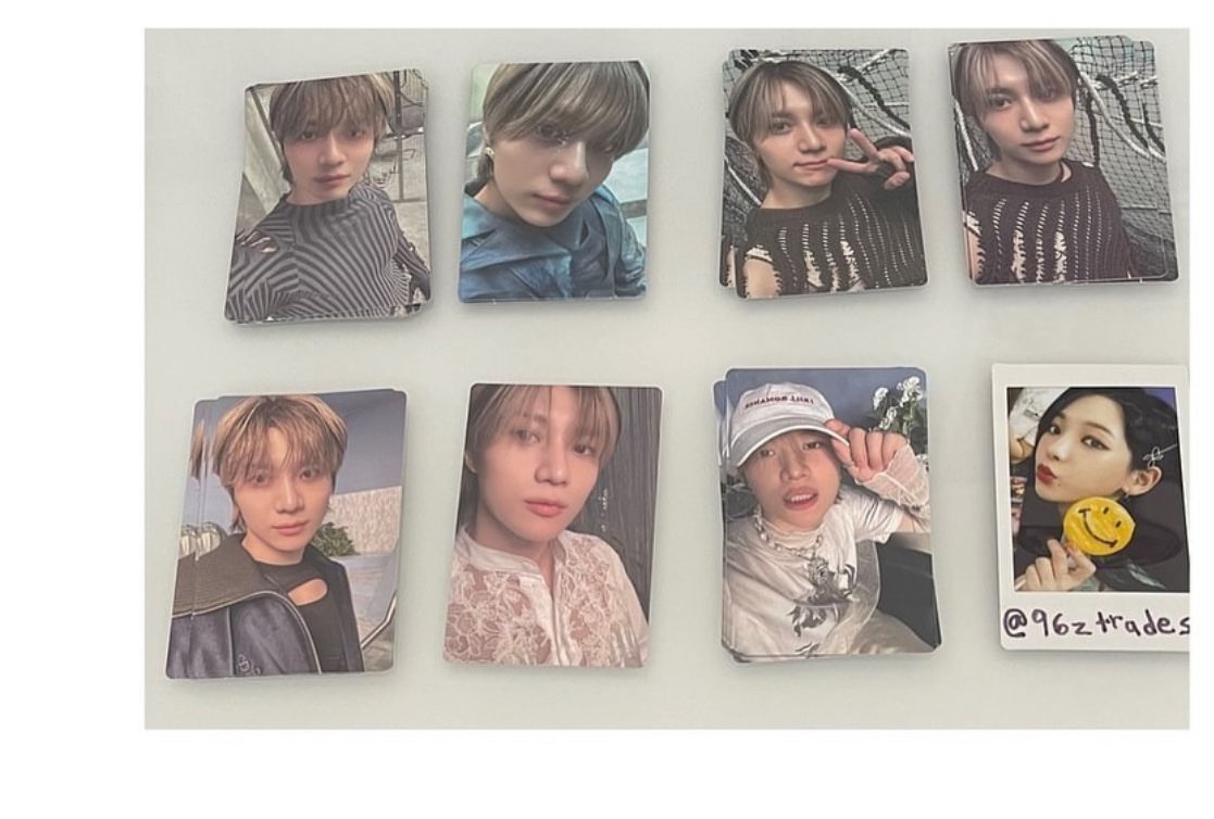 96zjen's tweet photo. wtt taemin eternal album pcs or wts $6 each want to trade sell 

have: pic
want: missing motion ver pc (next slide) + box ver pcs i am okay with cross trading after 

usa preferred but ww can be possible depending on location , have multiple of most https://t.co/WLUkcMXgLA