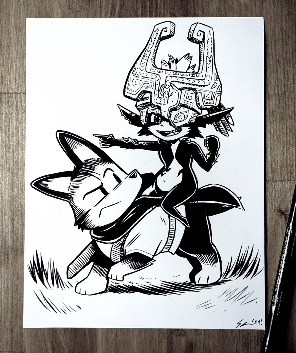 Midna says it's inkin' season 