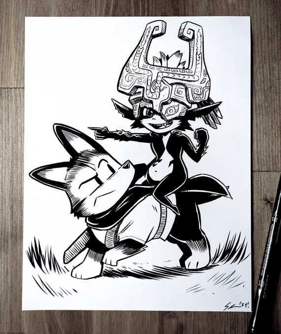Midna says it's inkin' season 