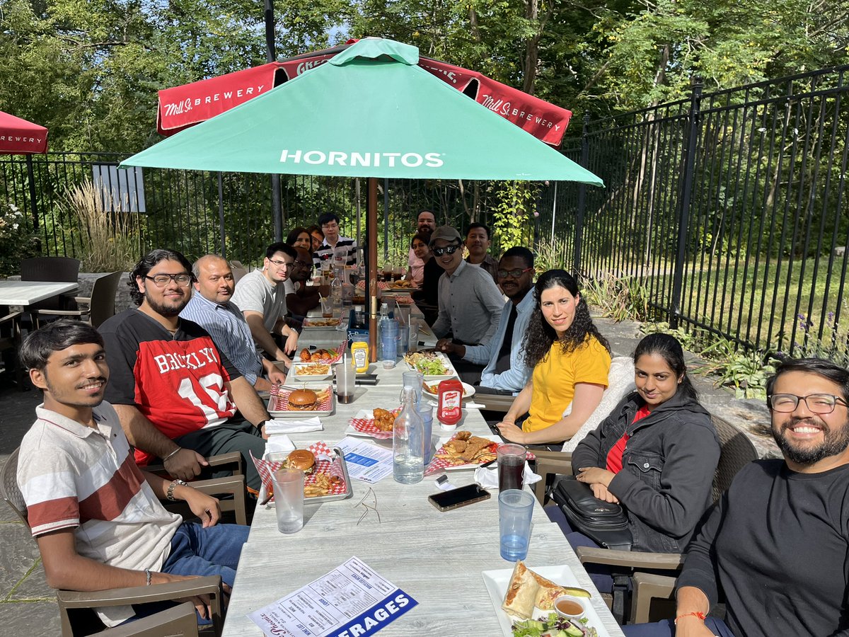 And we celebrated with a little bit of <a href="/McMasterU/">McMaster University</a>  tradition 🥂🥂🌞
