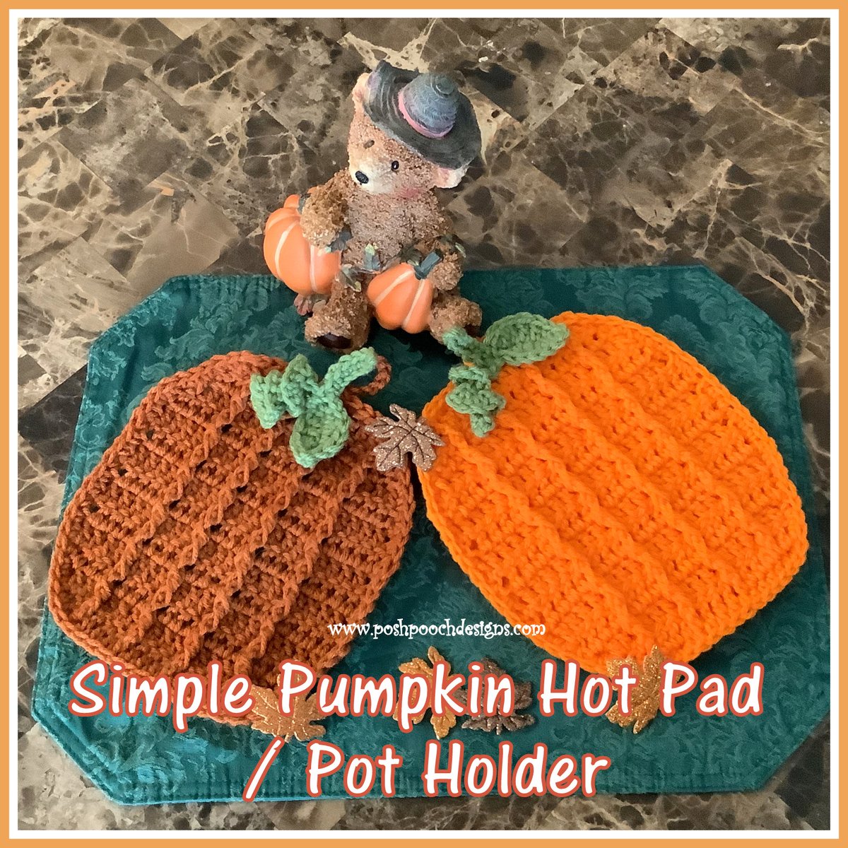 SaraSachCrochet's tweet image. Simple Pumpkin Hot pad / Pot Holder Crochet Pattern And Video - #pumpkins #hotpads #potholders #crochetpatterns #crochetvideos - …shpoochdesignsdogclothes.blogspot.com/2024/09/friday…