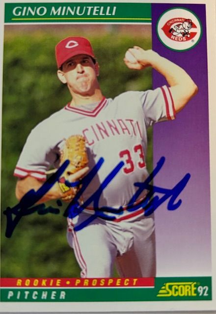 kane_autograph's tweet photo. 📬 After 296 days, the autograph return from former Red Gino Minutelli has arrived! 🖊️ Thanks, Gino, for bringing back some Reds nostalgia! ⚾️ #TTM #AutographReturn #RedsNation #GinoMinutelli #BaseballMemorabilia https://t.co/hSDDwfuvoU