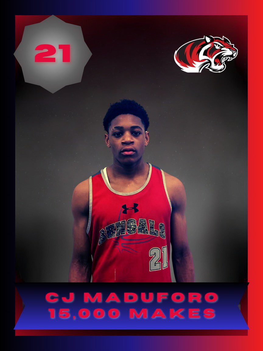 Big number for our freshman!  Congrats, CJ!