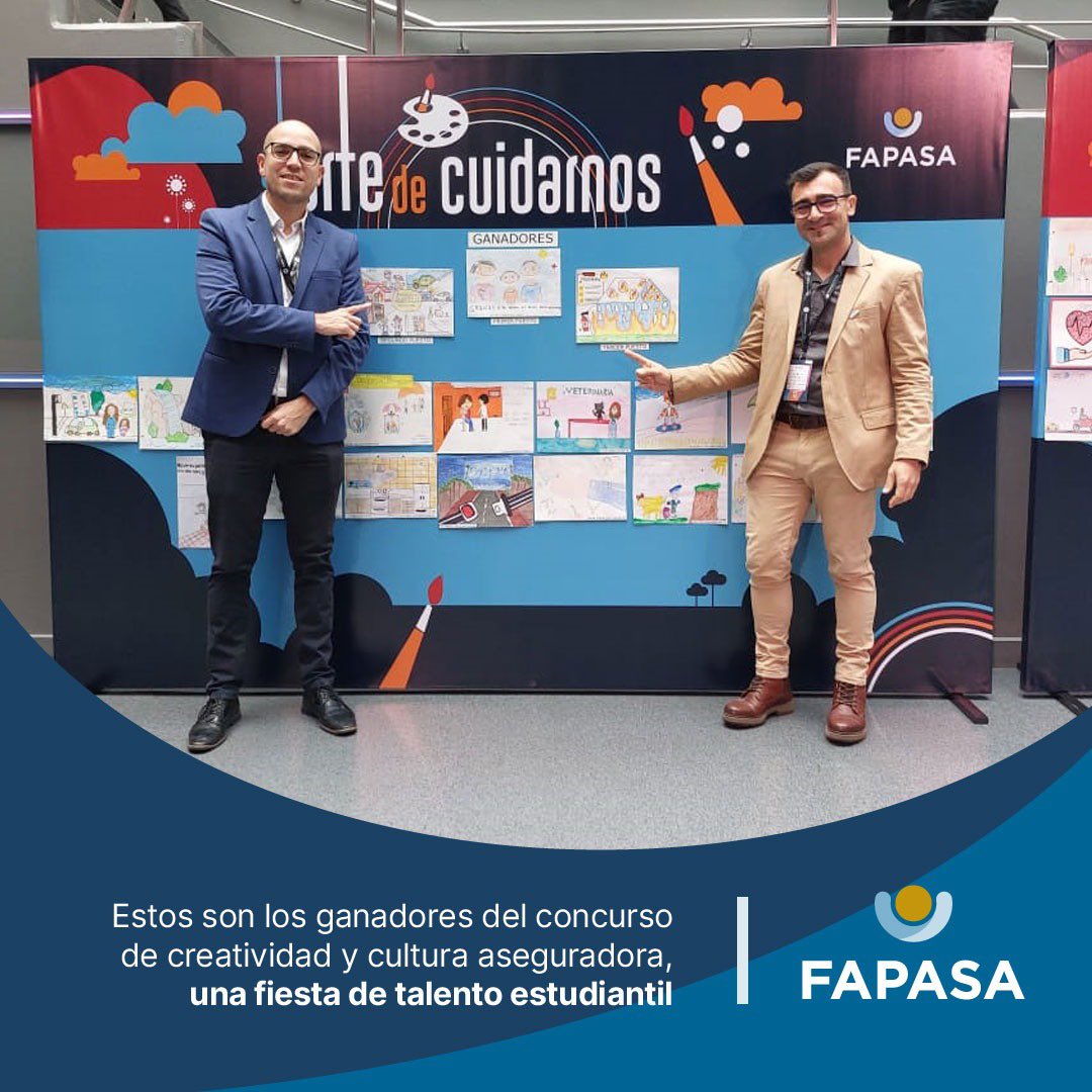 FAPASAOFICIAL's tweet photo. 🎨✍🏼FAPASA llevó a cabo un desafío a la imaginación de los más chicos, combinando conciencia aseguradora con creatividad. “El Arte de Cuidarnos” es una iniciativa que logró reunir cientos de trabajos de estudiantes de todo el país.

🌐Más : https://t.co/uAhWlkf6ub https://t.co/ham9gsGEHg