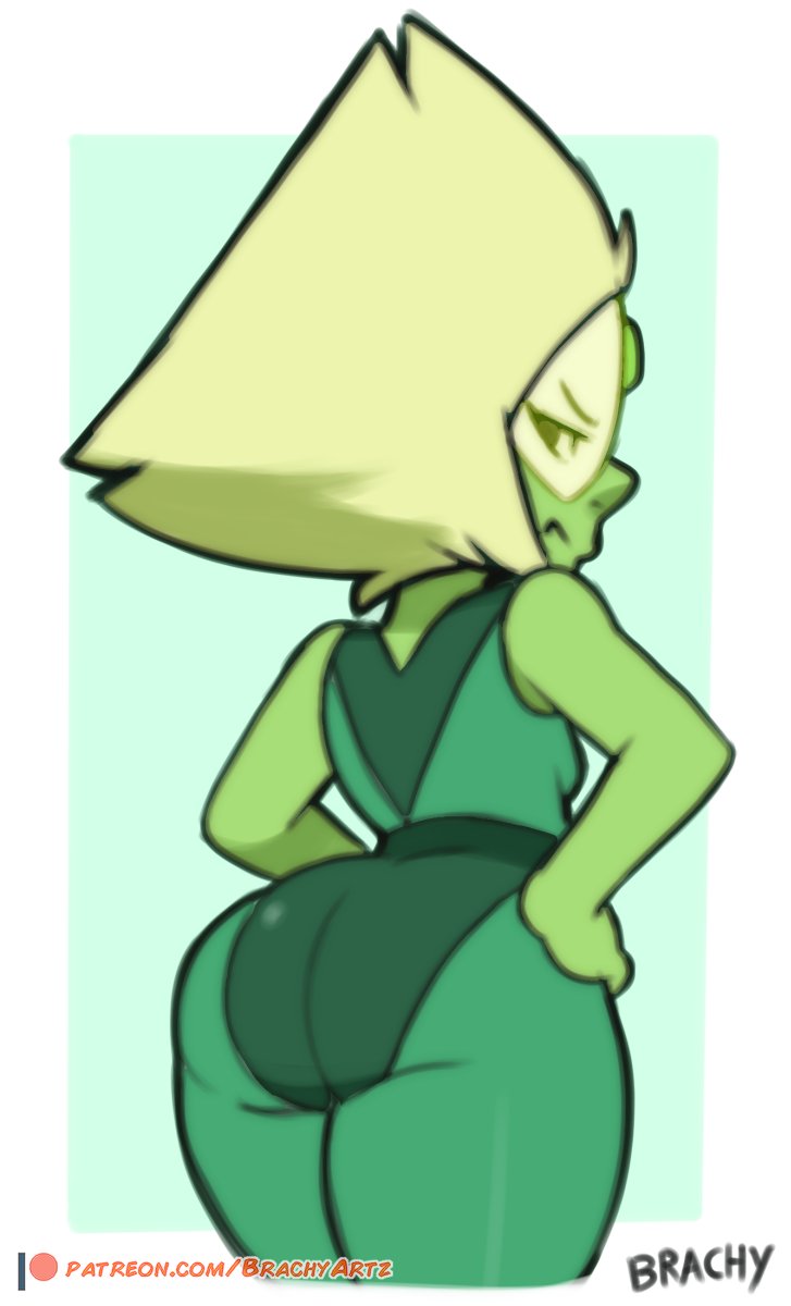 It's been a while since I drew a butt, so here ya go,

I can't get tired of Peridot.