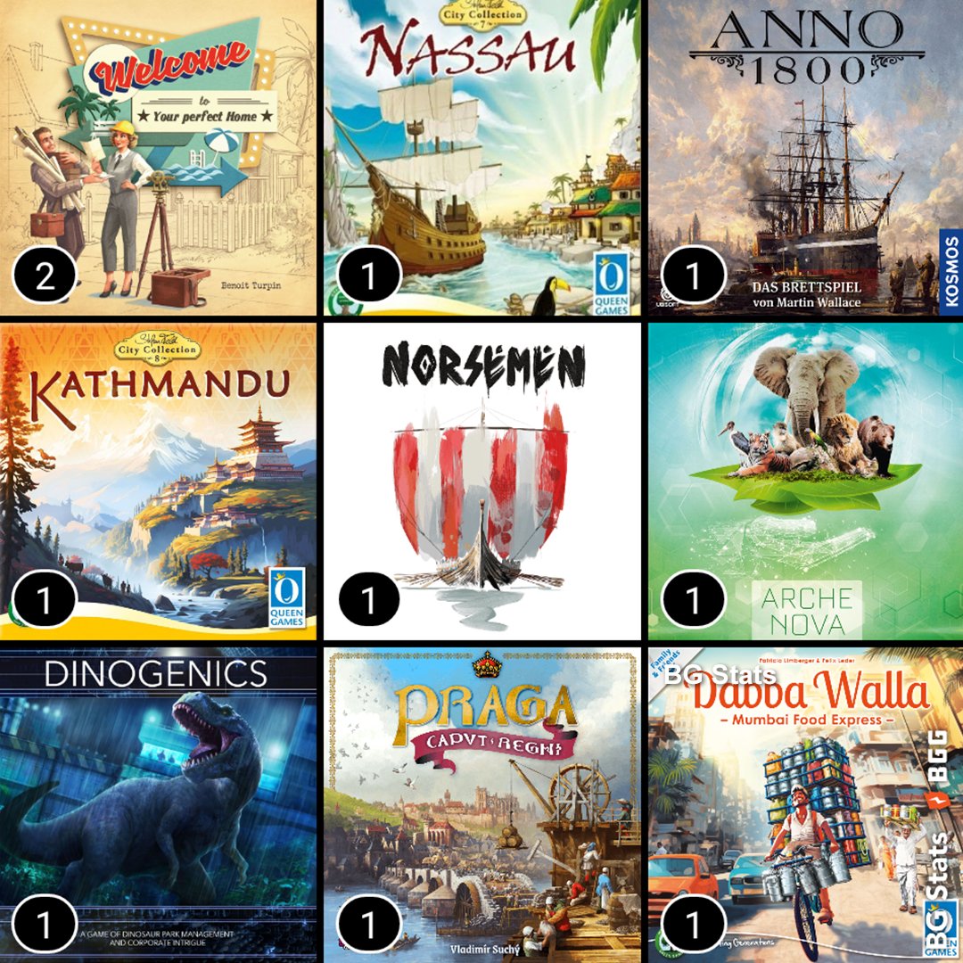 aufdentisch1's tweet image. Die SPIEL ist in vollem Gange, aber ein kleiner Blich zurück muss ja trotzdem sein 😉 Der #September2024 war durch Urlaub und Arbeit nicht so spielereich, aber ich konnte doch einige neue Sachen ausprobieren.

#AufDenTisch #Brettspiele #Brettspiel #BoardGames #bgstats @BGStatsApp