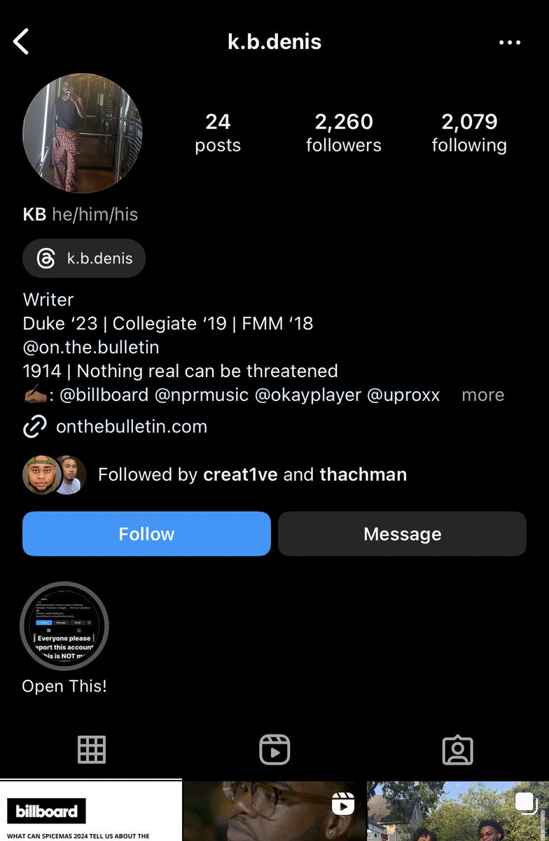 stoppfeenin's tweet photo. This animal wrote this about the queen and billboard clearly approved it. 

he needs to revise it or delete it immediately because this is unacceptable. 

he limited the IG comments and this is his twitter .@WordsByKyle https://t.co/PTQ3uvWQaP