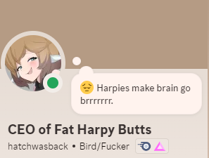 CEO of Harpy CORRECTIONS 🐦💢 tweet media